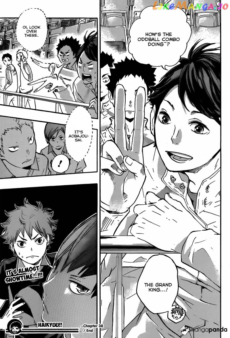 Haikyuu!!, Chapter 38 image 20